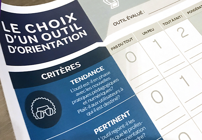 Grille d'évaluation pour choisir le bon outil d'orientation